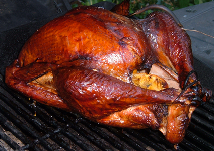 picture of smoked turkey
